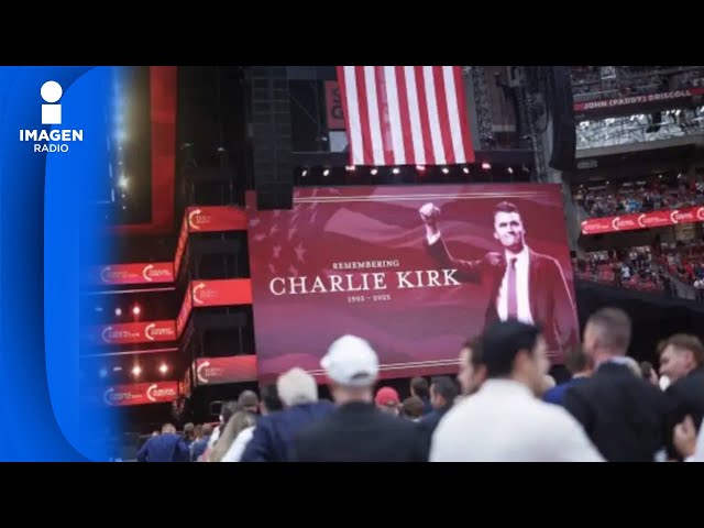 Multitudinario funeral de Charlie Kirk