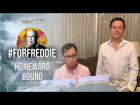 Audie Gemora and Rony Fortich - "Homeward Bound" Live at #ForFreddie Tribute