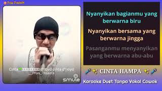 Download lagu Cinta Hampa Karaoke Tanpa Vocal Duet Smule | Priyo Projects mp3