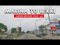 Marina to Lekki - 4K | Lagos Driving Tour, Nigeria