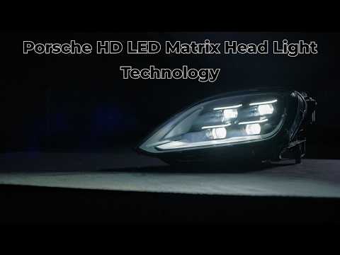 Porsche HD LED Matrix Headlights Technology - Motor Continent