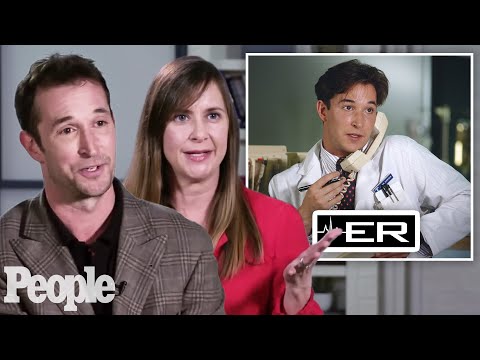 Noah Wyle & Kellie Martin Discuss the Shocking Stabbing Of Carter And Lucy on 'ER' | PEOPLE