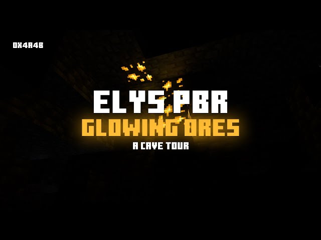 Seraphic Glowing Ores Minecraft Texture Pack