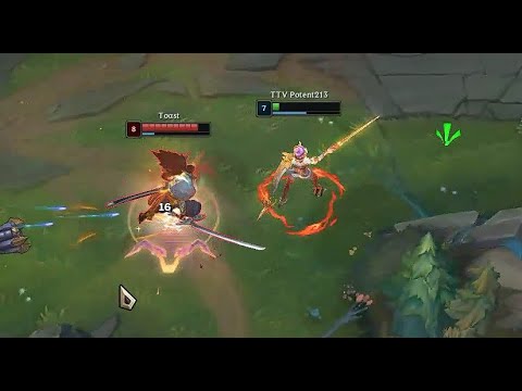 Rank 1 Fiora (Potent) vs Rank 1 Yasuo (Toast)