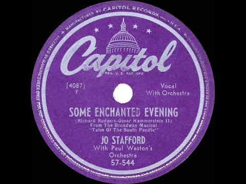 1949 HITS ARCHIVE: Some Enchanted Evening - Jo Stafford