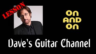 LESSON - On and On by Stephen Bishop
