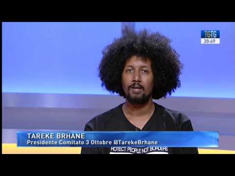 Tareke Brhane ospite a TGtg - Telegiornali a confronto