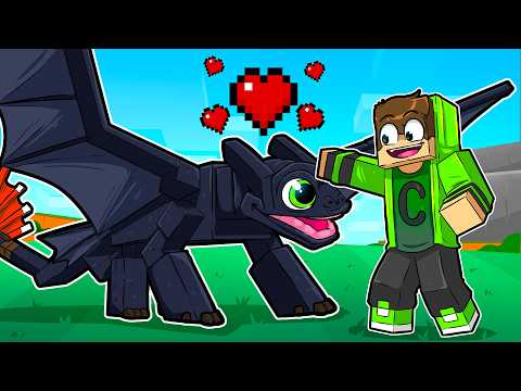 Cadres Adopted BANGUELA in Minecraft! 🐉💚