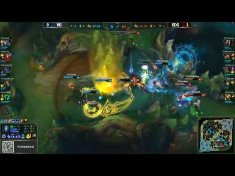LoL Highlights EDG vs VG Game 2   LPL Summer 2016 25 06 2016   EDward Gaming vs Vici Gaming