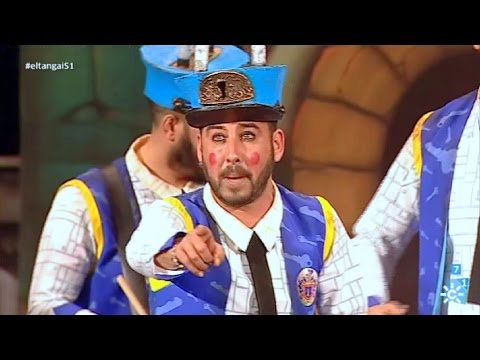 Chirigota. Los Serenissimos | En el escalón, Pasodoble, Semifinales | Carnaval de Cádiz 2016