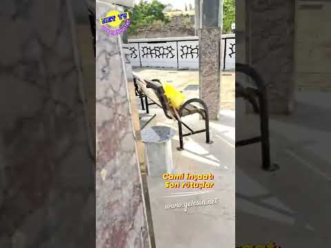 Gelesin köyümüz de Camii inşaati son rötuşler