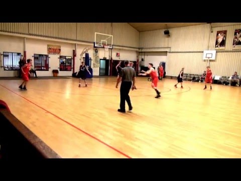 Landelijke U14 Competitie match  Port of Antwerp Giants Vs Cobras Brasschaat - 28/02/2016