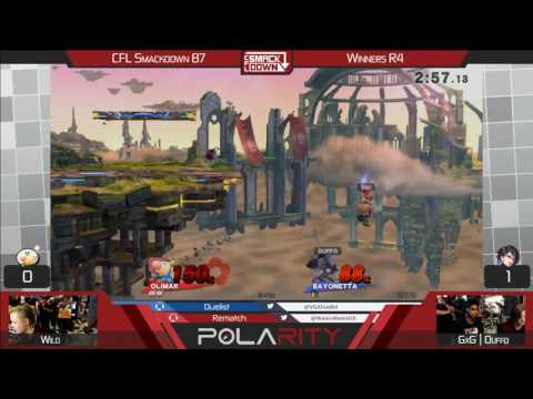 CFL Smackdown 88 WiiU - YLD (Olimar) vs GxG | Duffo (Bayonetta, Little Mac) - Winners R4