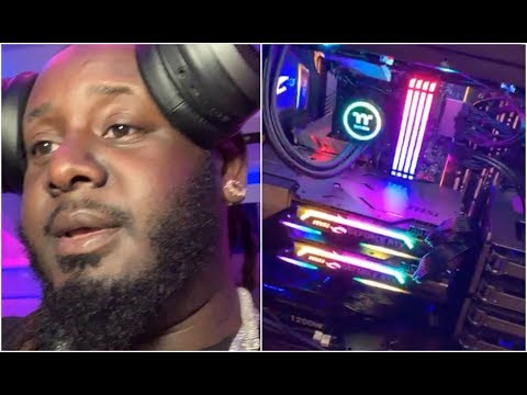T Pain Builds Super Computer Made Of Glass To Make Futuristic Beats