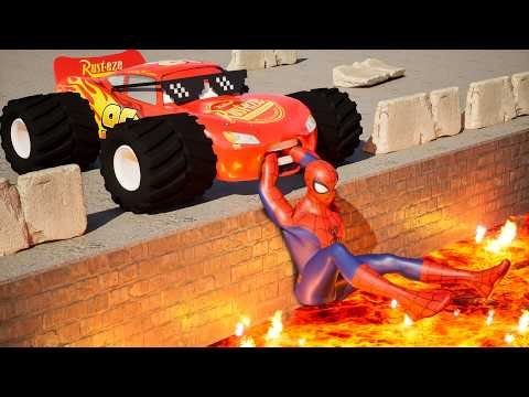 Epic Escape From Spiderman Amazing Maze from Lightning Mcqueen #19