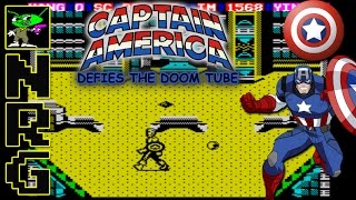 NRG: 5-10 Minutes of Gameplay - Captain America Defies The Doom Tube [ZX Spectrum]