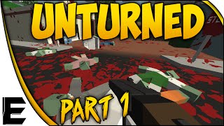 Unturned Gameplay ➤ Survival Basics & First Impressions - Minecraft Meets Dayz