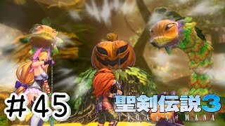 【初見実況】ツタがどんどん増えていく厄介な木の神獣ミスポルム【聖剣伝説3 ToM】＃４５