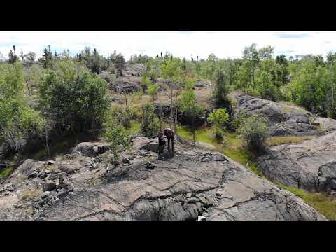flin flon Outcrop, Manitoba, Canada