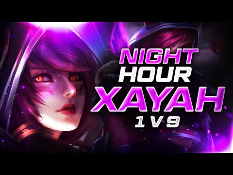 XAYAH IS 1 V 9 | 3 MILLION MASTERY | DIAMOND XAYAH 5 SEASONS
