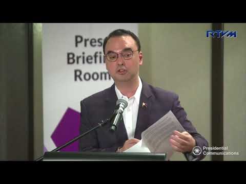 Press Briefing of Foreign Affairs Secretary  Alan Peter Cayetano