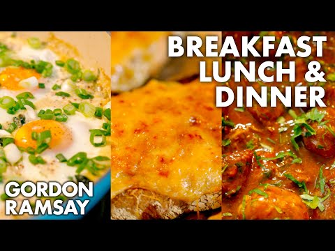 3 Weekly Breakfast, Lunch & Dinner Recipes | Gordon Ramsay