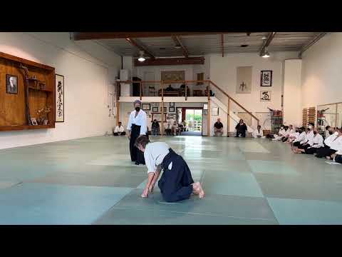 Linda Eskin - Aikido Sandan Exam - Aikido of San Diego