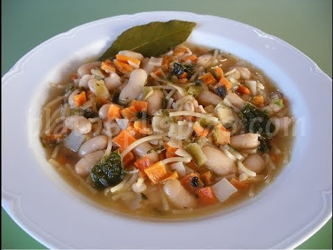 Potaje de alubias blancas