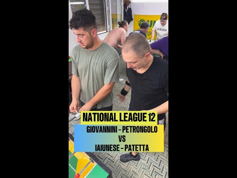Patetta - Iaiunese Vs Giovannini - Petrongolo | National League XII Giugno 2024