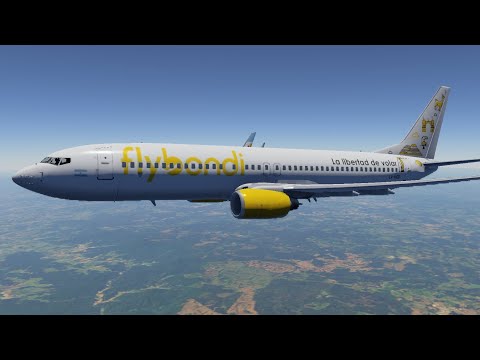 Beta Testing 26.1: Flybondi (FBZ5920) Boeing B737-800 Buenos Aires/Ezeiza-Maceio