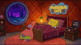 【Safe & Sound】 Listen to the soft rain outside, close your eyes and rest 🌧️ ~ SpongeBoy Lofi 💤