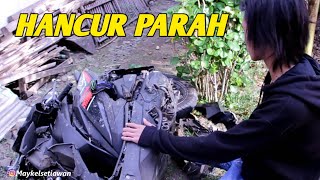 Download lagu LIHAT KONDISI MOTOR YANG DI PAKE KAKA KECELAKAAN mp3