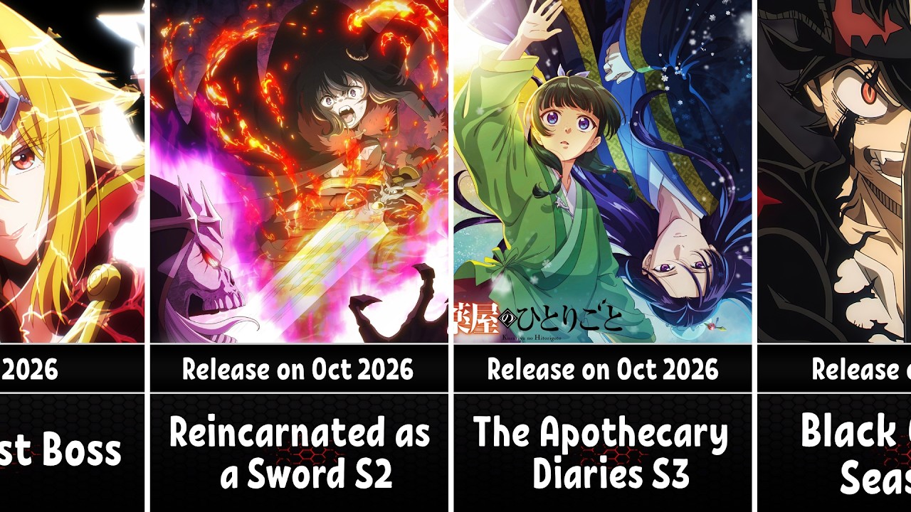 Every Upcoming Anime of Fall 2026