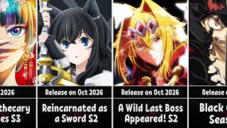 Every Upcoming Anime of Fall 2026