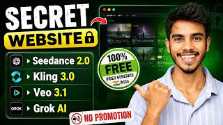 FREE Access to Grok AI, Kling 3.0 & Seedance 2.0🔥 Secret AI Website🤯