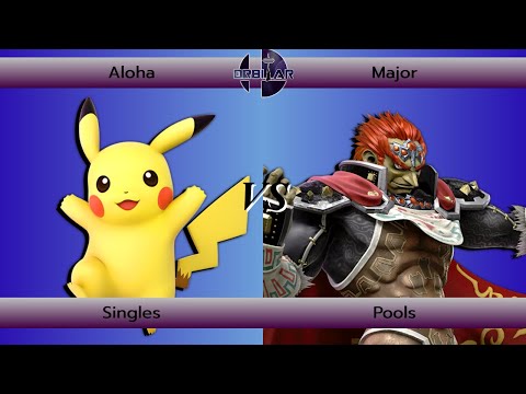 Aloha (Pikachu) vs Major (Ganondorf) - Orbitar 100 - Singles Pools