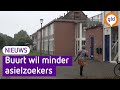 Buurtbewoners van het AZC in Winterswijk willen minder asielzoekers in hun dorp