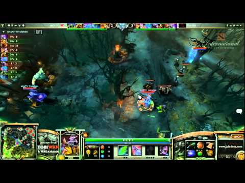 Mousesports vs Zenith Game 1   The International 3 Group Stages   Tobi Wan & Waga