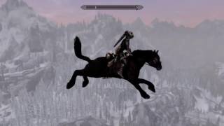 IT'S A MAGICAL PONY FLYING THROUGH THE SKY!!!!