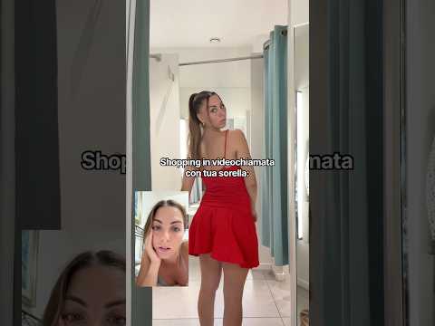 Quando la tua gemella odia fare shopping e il massimo che fa è stare in videochiamata 😂