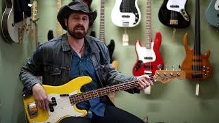 Video thumbnail for 1981 Fender International Series Monaco Yellow Vintage P-Bass by Imperial Vintage Guitars