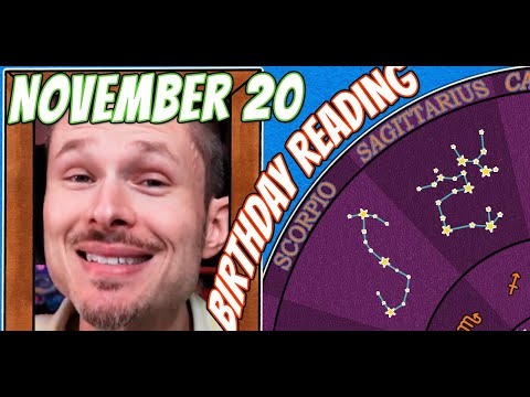 'Secret Language of Birthdays' November 20 Birthday Reading 🎈