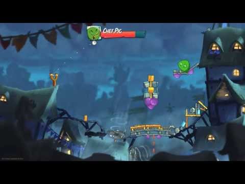 Angry Birds 2: Level 100: Walkthrough (3 STARS) Chef Pig HD