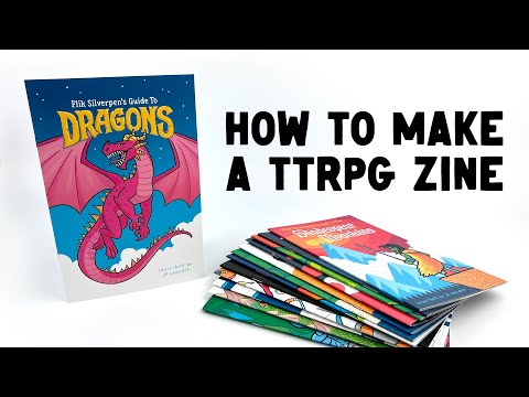 How To Make A TTRPG Zine!