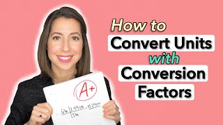 UNIT CONVERSIONS | Conversion Factors | Dimensional Analysis