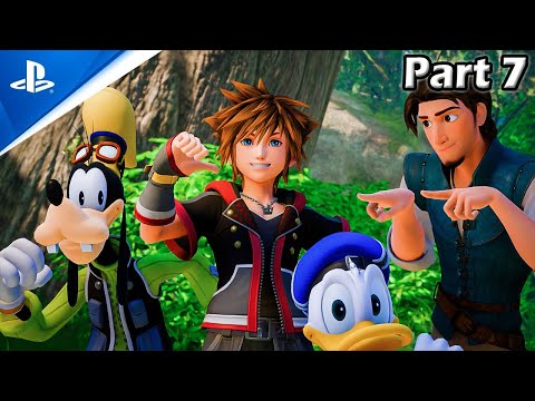 Kingdom Hearts 3 PS5 Gameplay Walkthrough Part 7: Kingdom of Corona