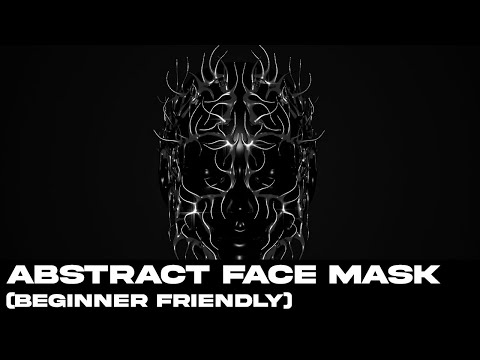 ABSTRACT FACE MASK TUTORIAL (Beginner Friendly)