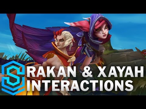 ラカンとザヤ スペシャルインタラクション (Rakan and Xayah Special Interactions)