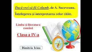 Dacă vrei să fii Columb, de A. Suceveanu