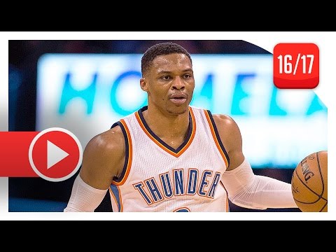 Russell Westbrook Full Highlights vs Hawks (2016.12.19) - 46 Pts, 11 Reb, 7 Ast